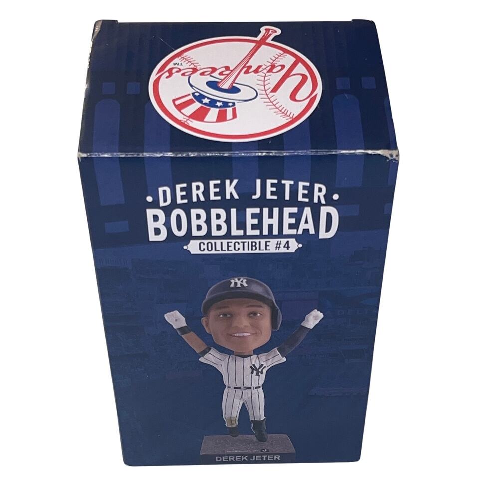 2024 Derek Jeter Bobblehead #4 TikTok NY Yankees Limited Edition w/ Box